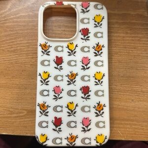COACH FLOWER CASE
